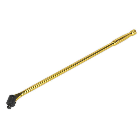 Sealey AK730G Breaker Bar 600mm 1/2"Sq Drive Gold