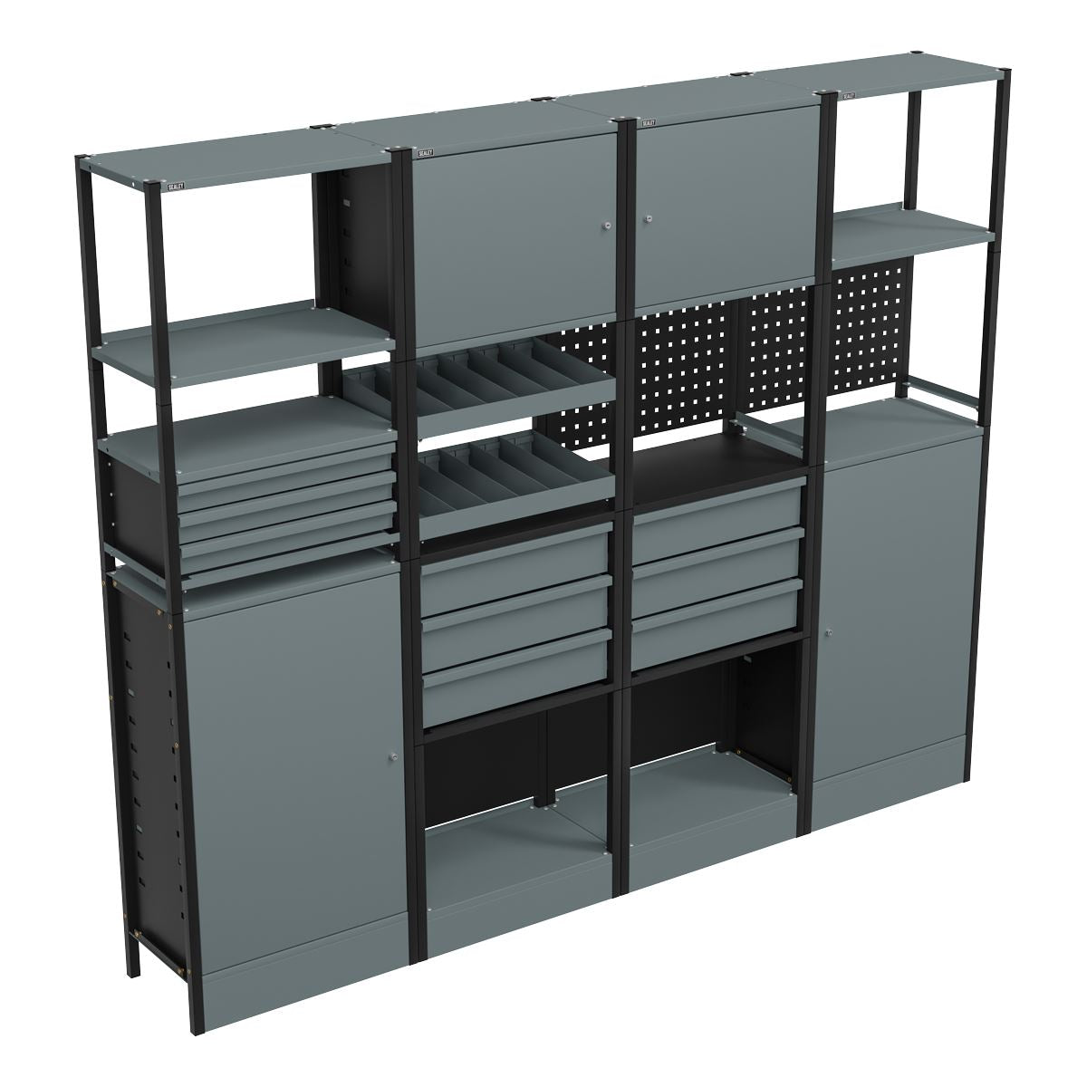 Sealey APMRSTACK2 Modular Racking System Combo 2.32m