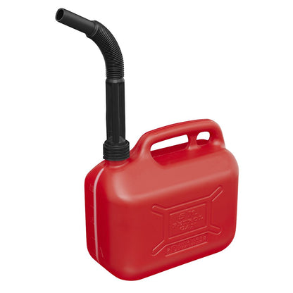 Sealey JC5R Fuel Can 5L - Red