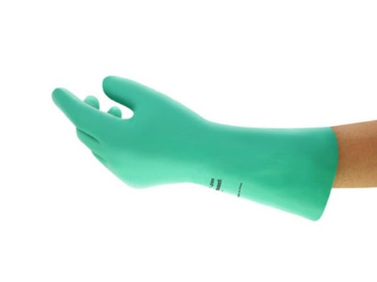 Ansell 37 - 200 Light Green Nitrile Rubber Gloves - McCormickTools