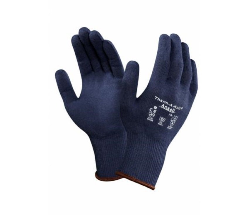 Ansell ActivArmr Blue Thermal Warm Liner Gloves XS - Small 78 - 101