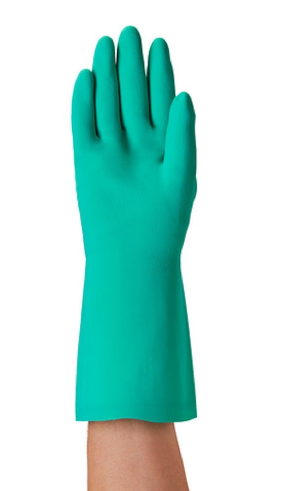 Ansell AlphaTec 37 - 675 Green Nitrile Chemical Resistant Gloves - McCormickTools