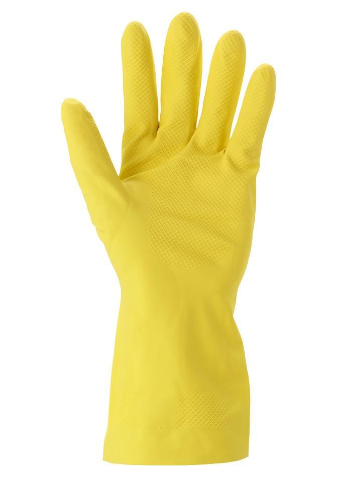 Ansell AlphaTec 87 - 190 Yellow Latex Gloves