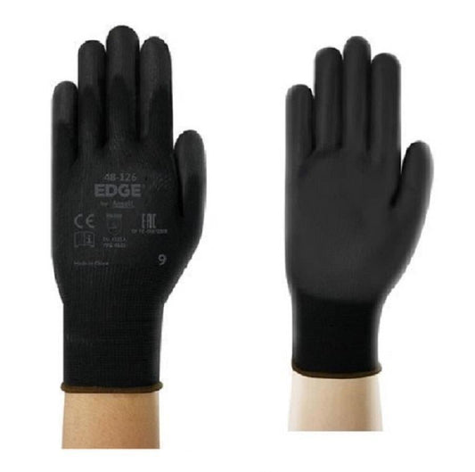 Ansell EDGE 48 - 126 Black PU Coated Work Gloves - McCormickTools
