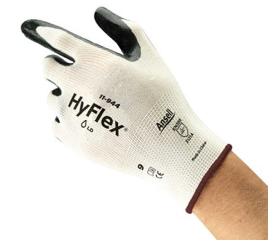 Ansell Hyflex 11 - 944 Nitrile Palm Coated Work Gloves