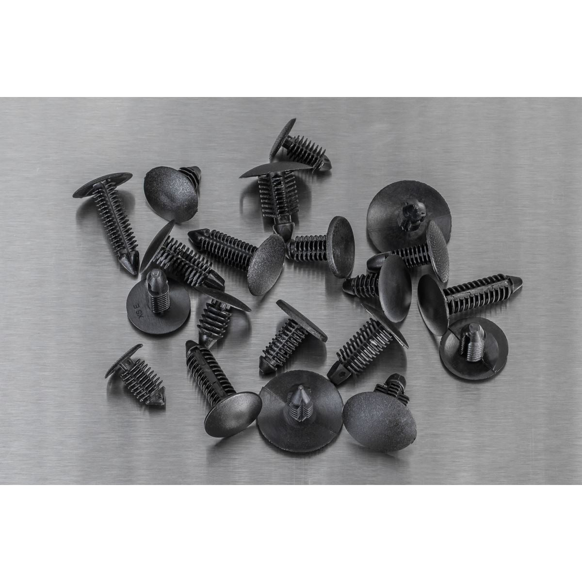 Sealey TCFT100AS Fir Tree Clip Assortment - Pack of 100