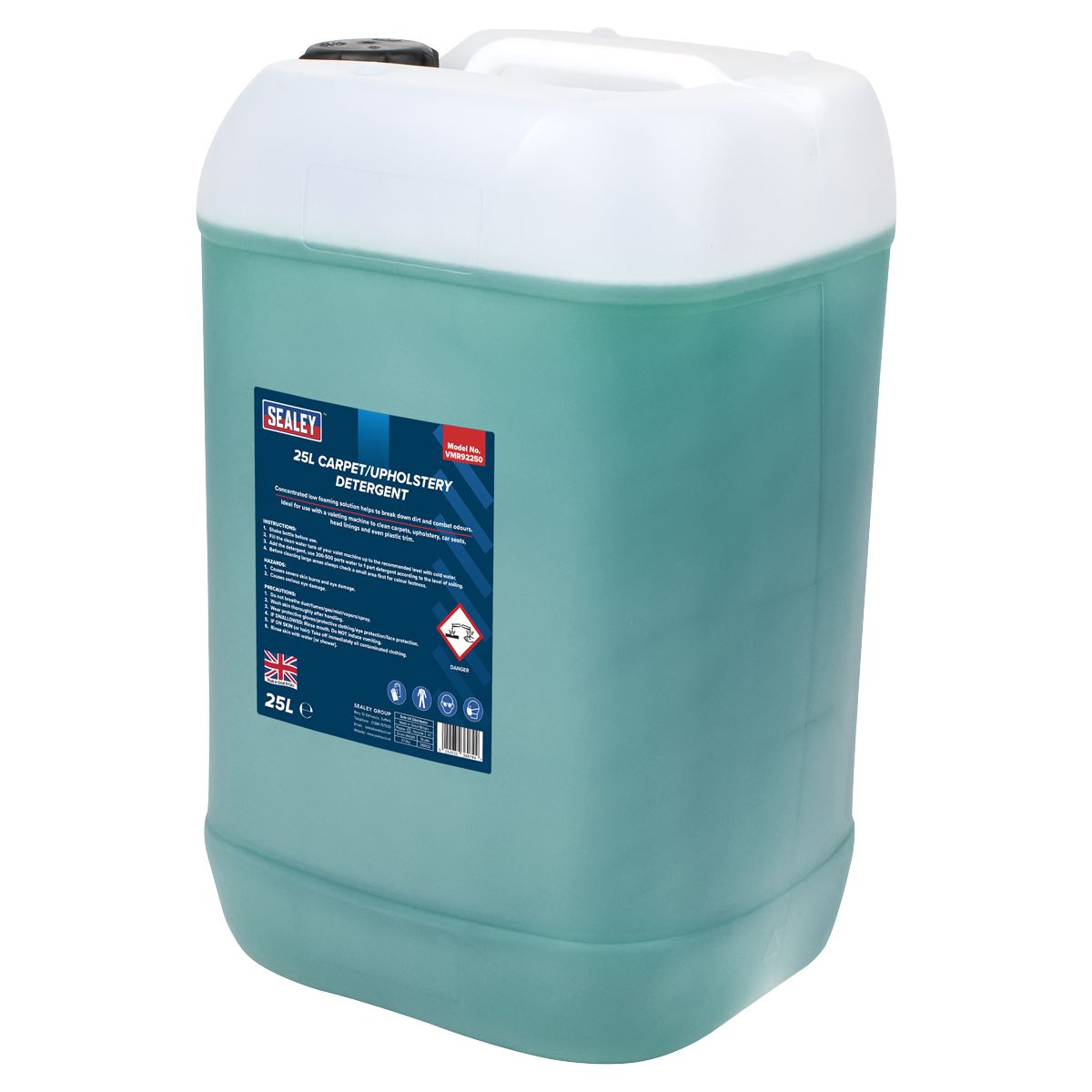 Sealey VMR92250 Carpet/Upholstery Detergent 25L