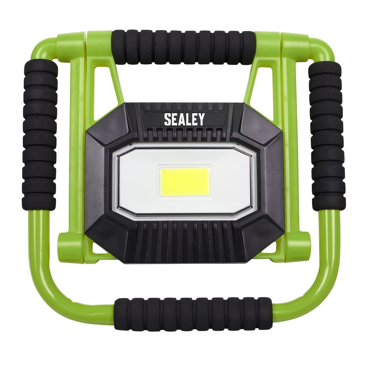 Sealey LEDFL20W Rechargeable Portable Fold Flat Floodlight 20W COB LED Lithium-ion