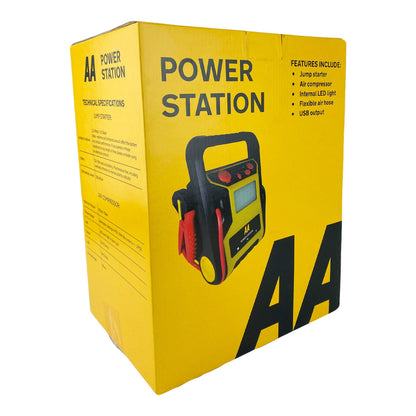 AA Power Station 12v 600a Car Jump Starter Power Pack Air Compressor AA1678