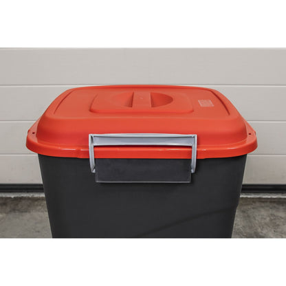 Sealey BM75R Refuse/Storage Bin 75L - Red