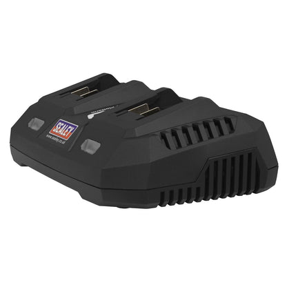 Sealey CP20VMC2 Dual Battery Charger 20V SV20 Series Lithium-ion