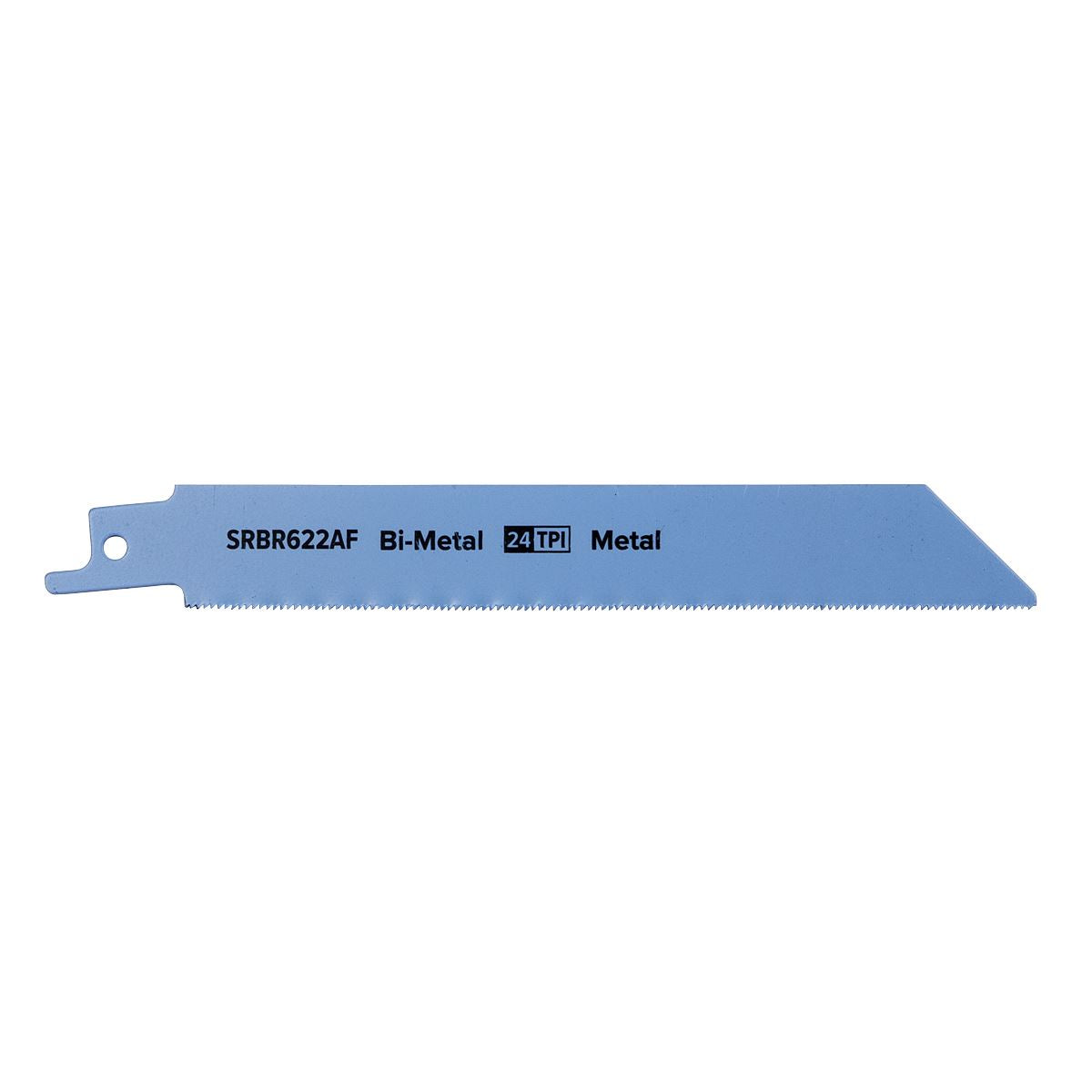 Sealey SRBR622AF Reciprocating Saw Blade Metal 150mm 24tpi - Pack of 5