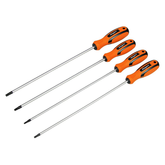 Siegen S01289 TRX-Star* Long Screwdriver Set 4pc