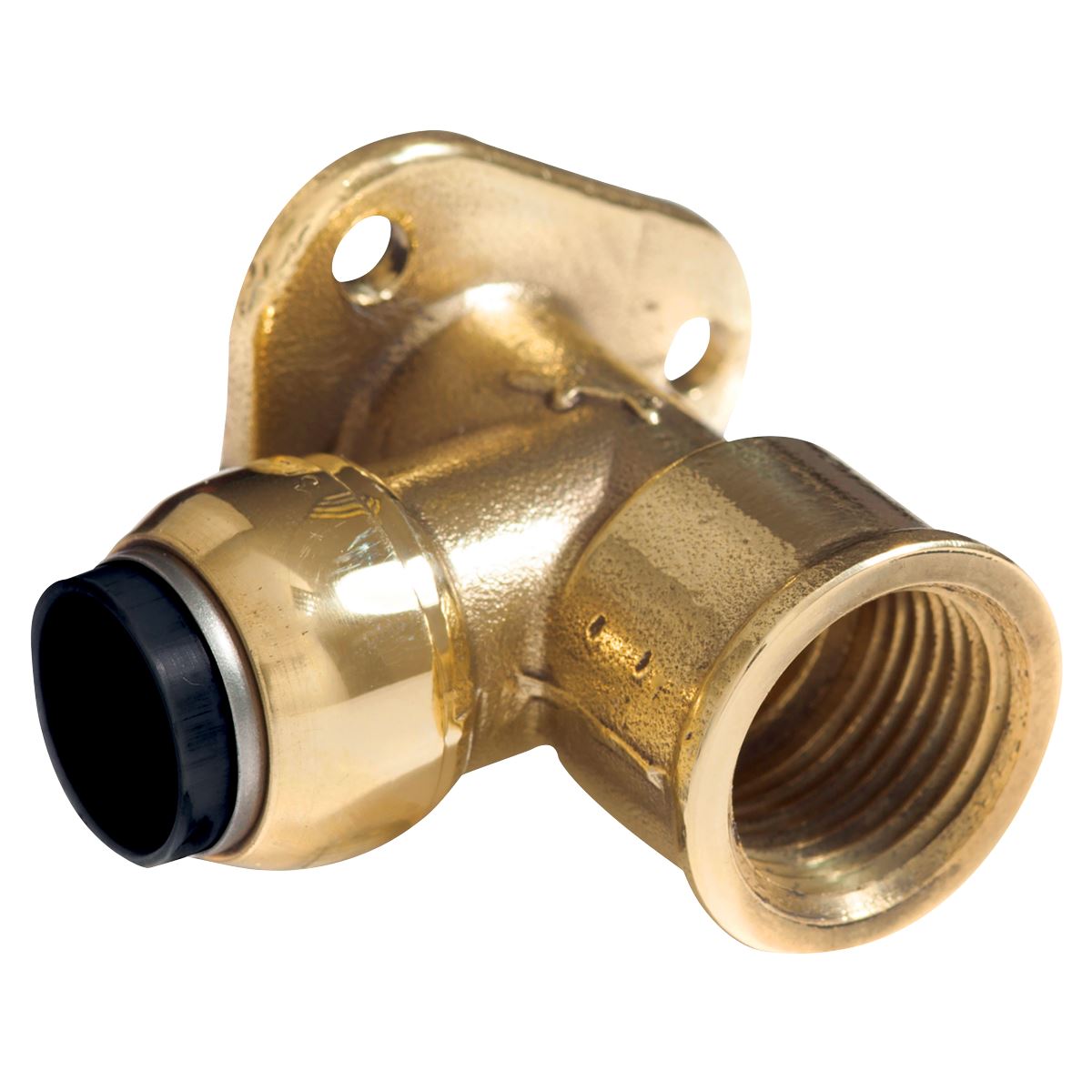 Sealey SBA22BWE SharkBite® Wingback Elbow Ø22mm x 3/4"BSP Brass