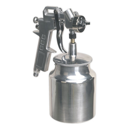 Sealey SSG2 Spray Gun Suction Feed General-Purpose - 1.5mm Set-Up