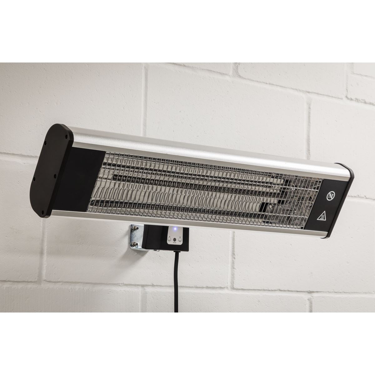 Sealey IWMH1809R High Efficiency Carbon Fibre Infrared Wall Heater 1800W/230V