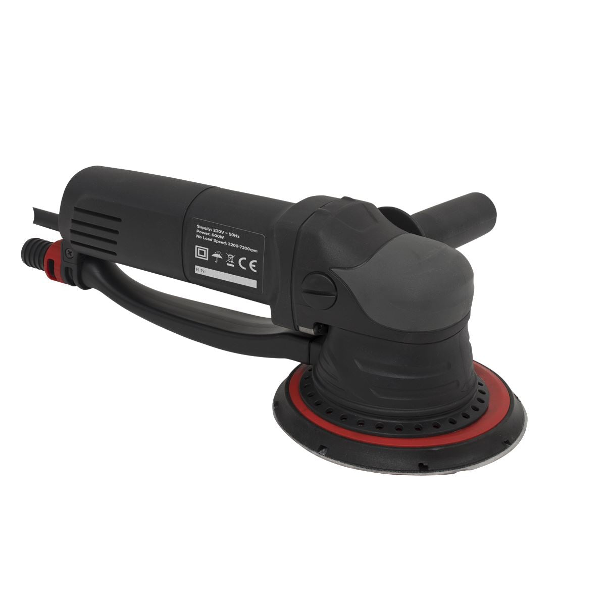 Sealey OS600 Random Orbital Electric Sander Ø150mm 600W