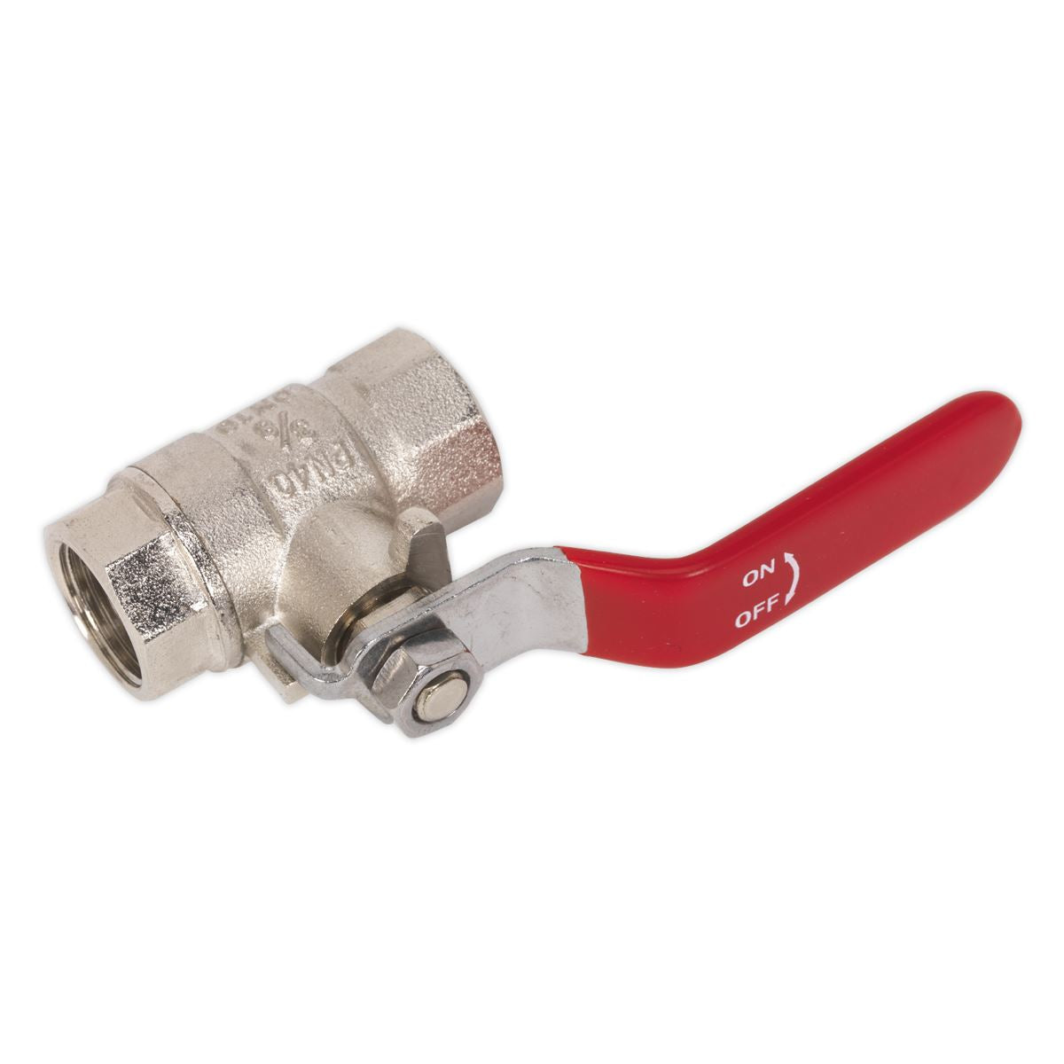 Sealey SA907 Lever Ball Valve 3/8"BSP (F) x 3/8"BSP (F)