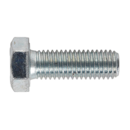 Sealey SS1235 HT Setscrew M12 x 35mm 8.8 Zinc Pack of 25