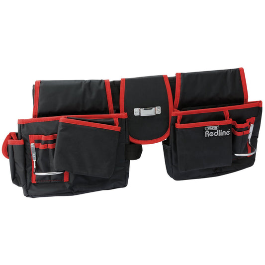 Draper 67832 Redline® Double Tool Pouch Black