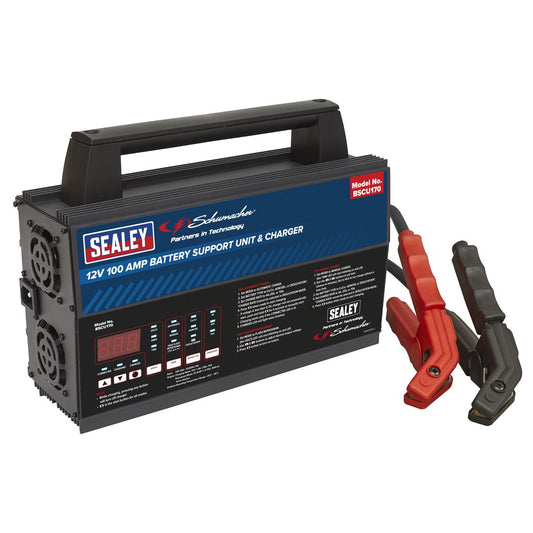 Sealey BSCU170 Battery Support Unit & Charger - 12V 100A