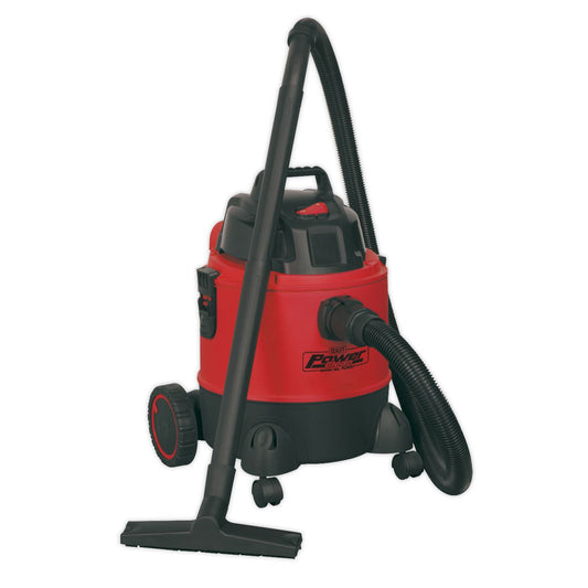 Sealey PC200 Vacuum Cleaner Wet & Dry 20L 1250W/230V