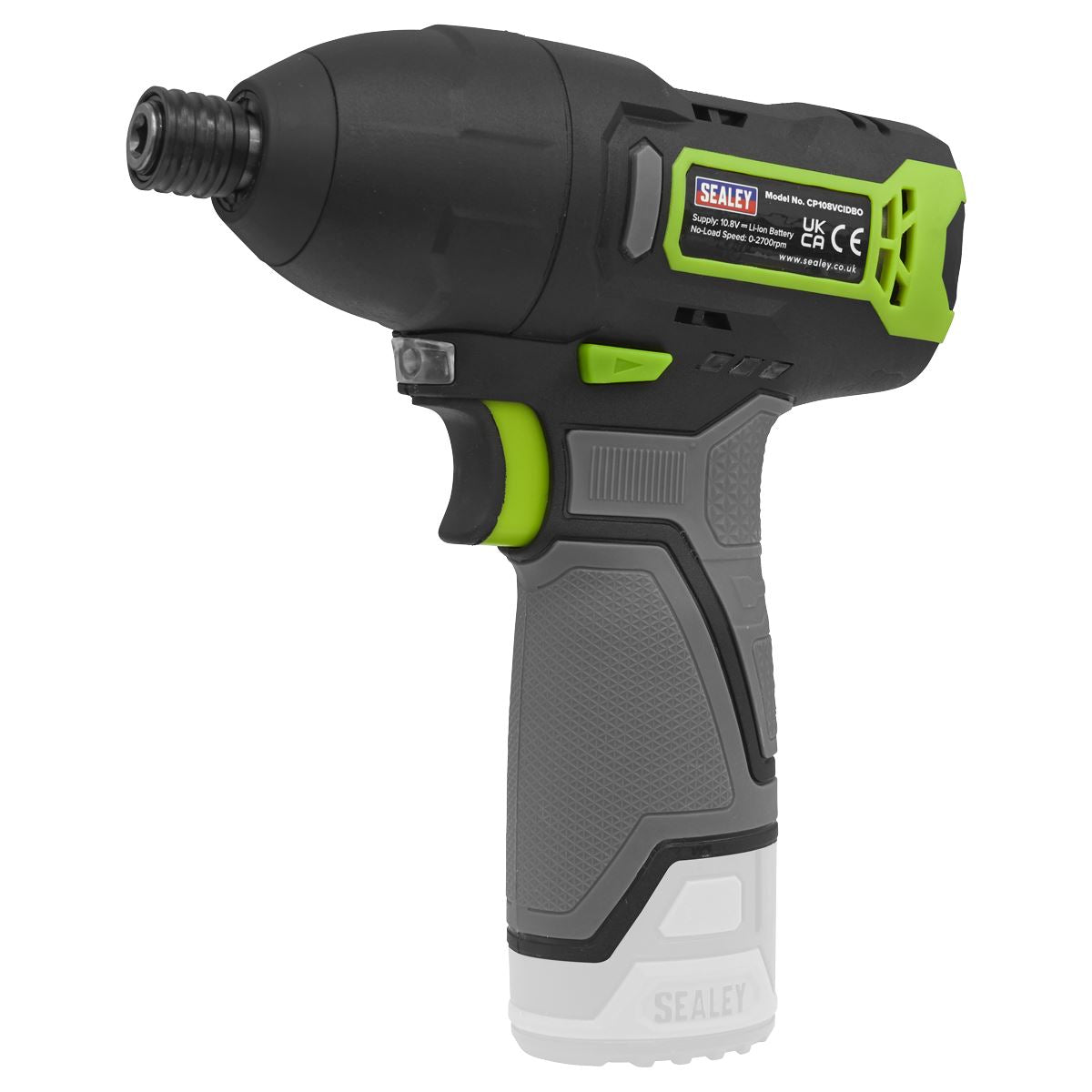 Sealey CP108VCOMBO3EU 2 x 10.8V SV10.8 Series Combi Drill & Impact Driver Kit - 2 Batteries & Euro Plug