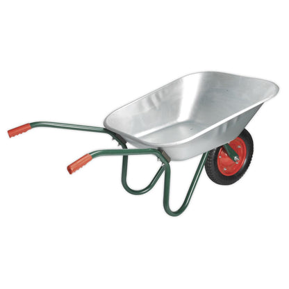 Sealey WB65 Wheelbarrow 65L Galvanized