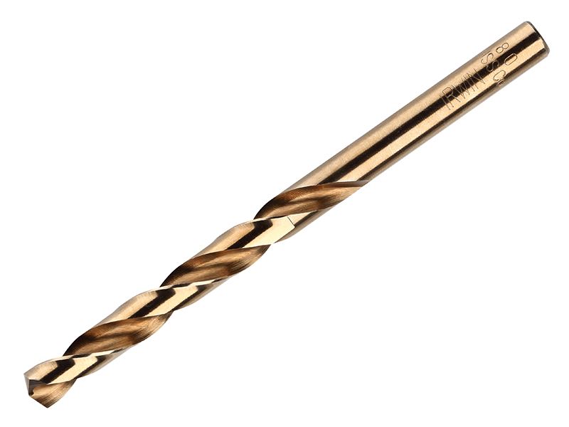 Irwin Hss Cobalt Drill Bits 10 3.5mm Ol:70mm Wl:39mm - 10502519