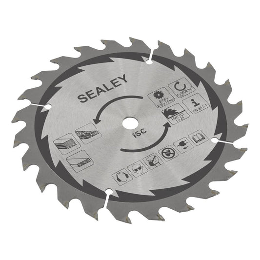 Sealey CP20VCS.03 Cut-Off Saw Blade Ø150 x 1.6mm/Ø10mm 24tpu