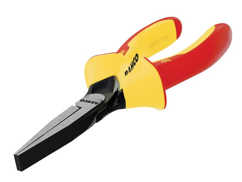 Bahco 2421S ERGO Insulated Flat Nose Pliers 140mm 5.1/2in BAH2421S140 - McCormickTools