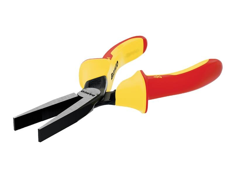 Bahco 2421S ERGO Insulated Flat Nose Pliers 180mm 7in BAH2421S180 - McCormickTools