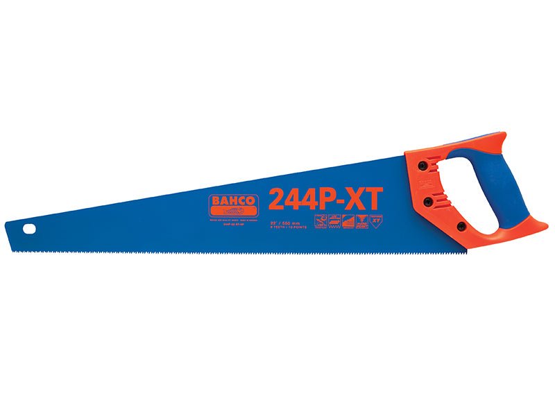 Bahco 244P - 22 - XT Blue XT Handsaw 22in 9 TPI BAH244P22XT - McCormickTools