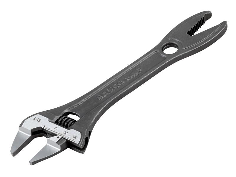 Bahco 31 - T Thin Jaw Adjustable Spanner with Serrated Pipe Jaws BAH31T