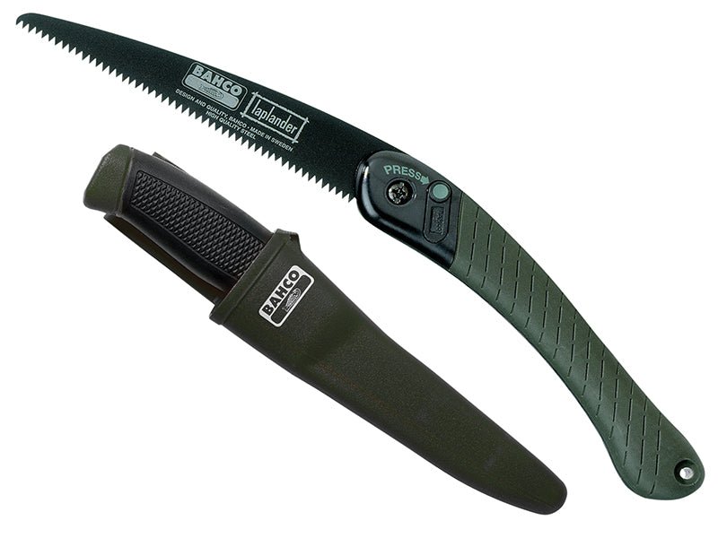 Bahco 396LAP Laplander Pruning Saw + Knife BAH396LAPAV - McCormickTools