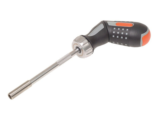 Bahco 808050P Pistol Ratchet Screwdriver & 6 Bits BAH808050P