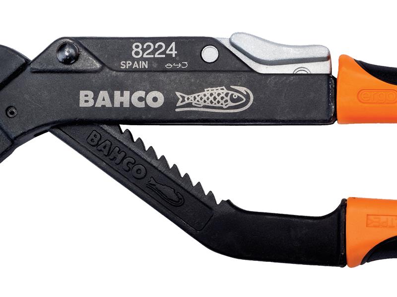 Bahco 8224 ERGO Slip Joint Pliers 250mm - 45mm Capacity BAH8224-McCormickTools