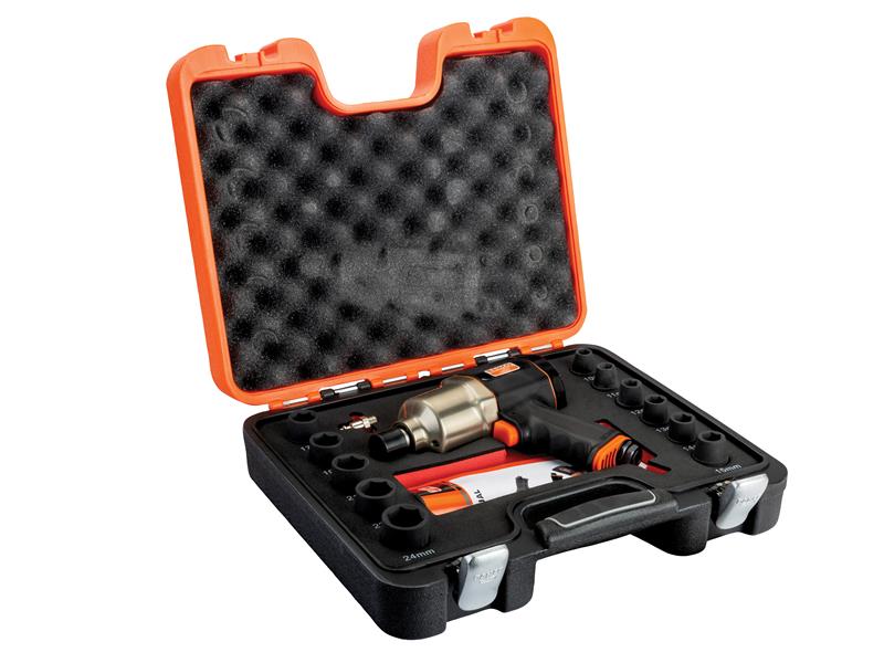 Bahco Air Impact Wrench Kit 1/2" Drive BAHBP815K1