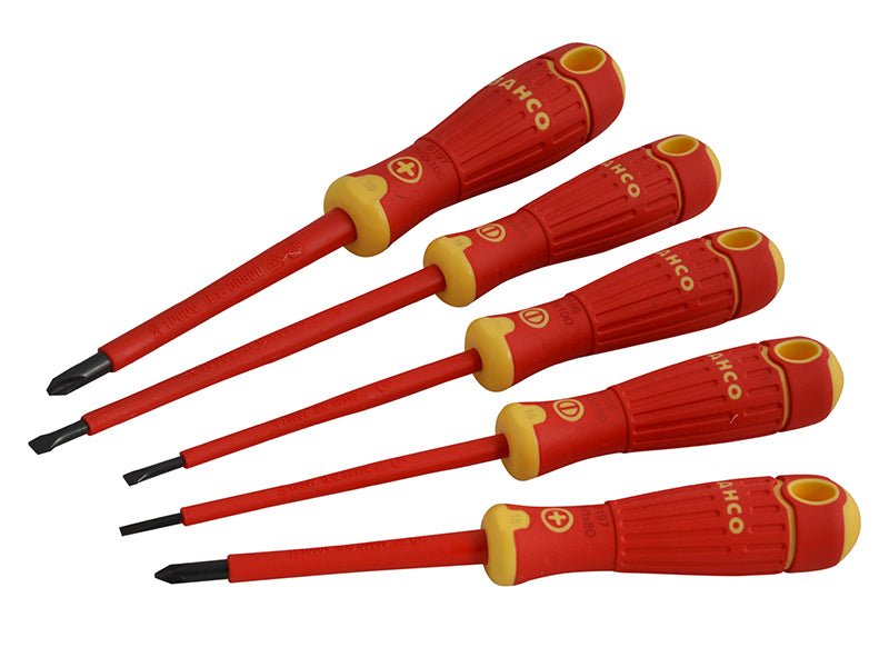 Bahco BAHCOFIT Insulated Scewdriver Set 5 Piece BAH220005