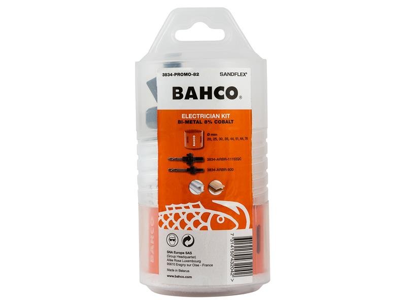 Bahco Electrician's Bi - Metal Holesaw Set 10 Piece BAH383482EL