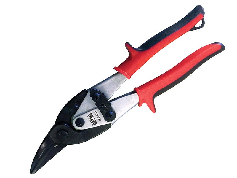 Bahco MA401 Red Aviation Compound Snips Left Cut 250mm 10in BAHMA401