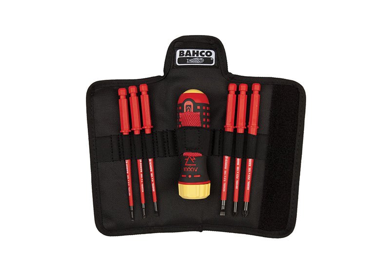 Bahco Ratchet Screwdriver Set 6 Piece PH BAH808061