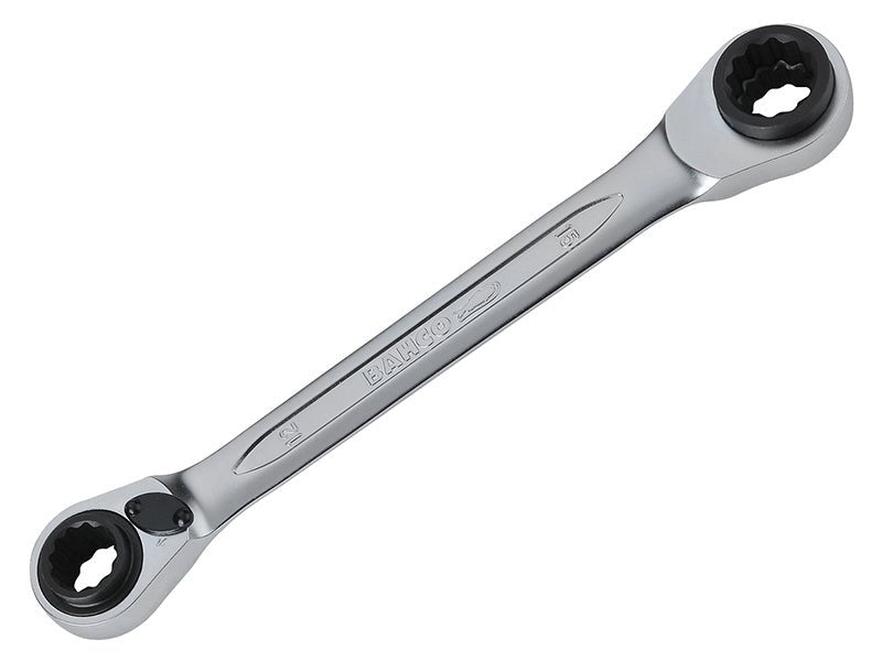 Bahco S4RM Series Reversible Ratchet Spanner 12/13/14/15mm BAHS4RM1215