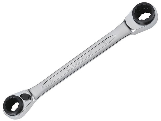 Bahco S4RM Series Reversible Ratchet Spanner 16/17/18/19mm BAHS4RM1619