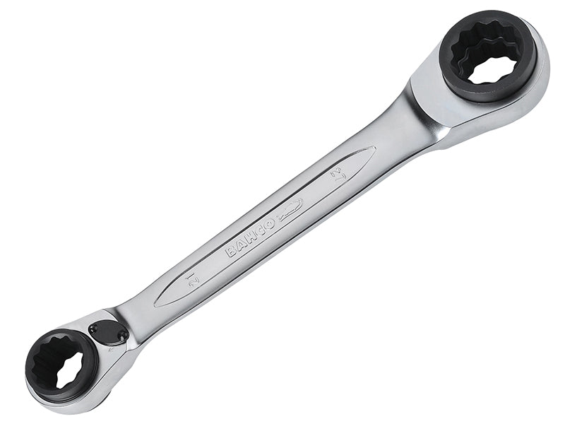 Bahco S4RM Series Reversible Ratchet Spanner 21/22/24/27mm BAHS4RM2127-McCormickTools