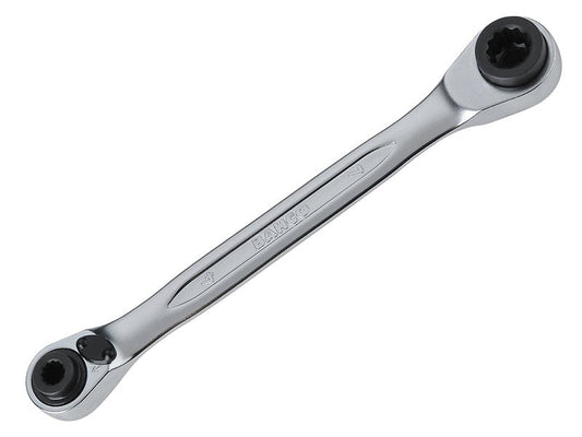 Bahco S4RM Series Reversible Ratchet Spanner 4/5/6/7mm BAHS4RM47