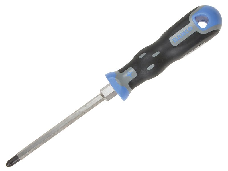 Bahco Tekno+ Screwdriver Pozidriv Tip PZ2 x 125mm Hex Shank BAH025002 - McCormickTools