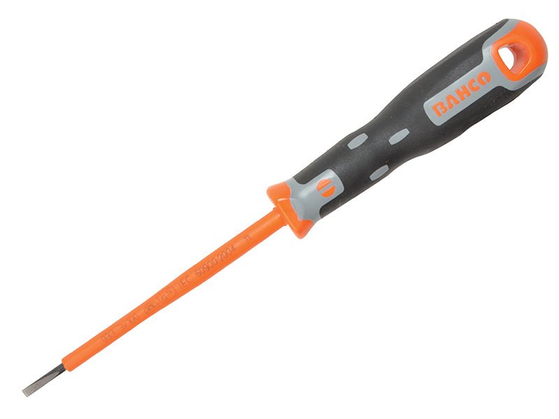 Bahco Tekno+ VDE Screwdriver Slotted Tip 3.0mm x 100mm BAH033030