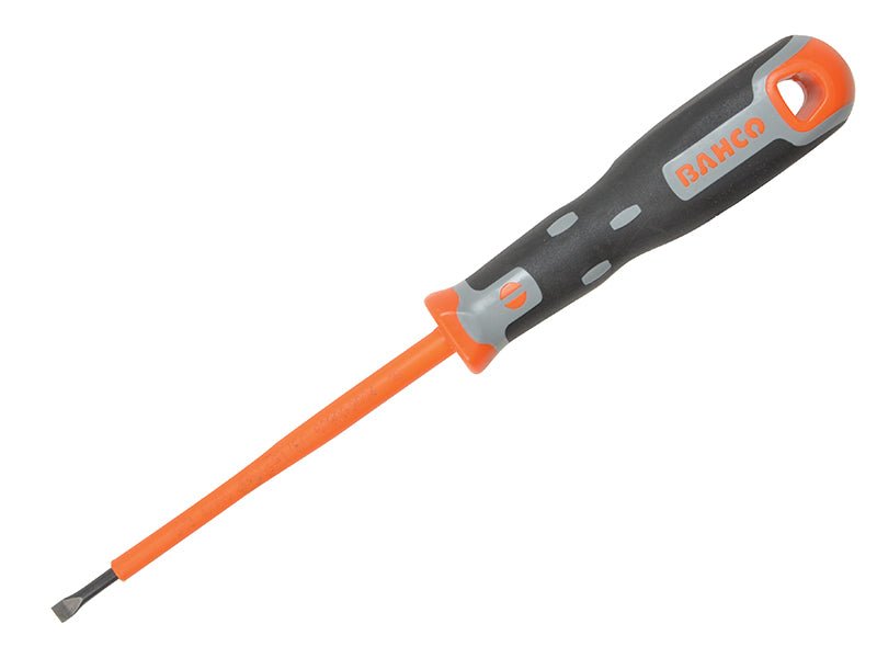 Bahco Tekno+ VDE Screwdriver Slotted Tip 3.5mm x 100mm BAH033035