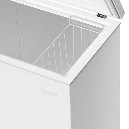 Baridi DH111 Freestanding Chest Freezer 199L Capacity - 12 to - 24°C Adjustable Thermostat White - McCormickTools